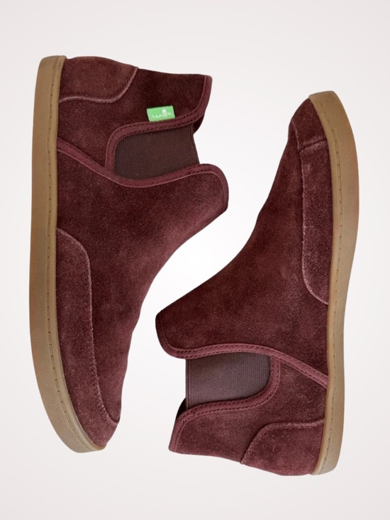 Sanuk Shoes - Sanuk ♡ Pair O Dice Mid Suede Slip-On Shoes / Ankle Booties